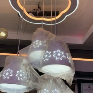 Morden Floral 4 in 1 pendant light