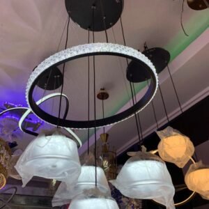 Modern LED Ring Chandelier