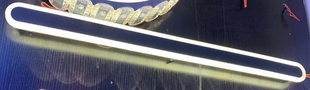 long fancy wall light